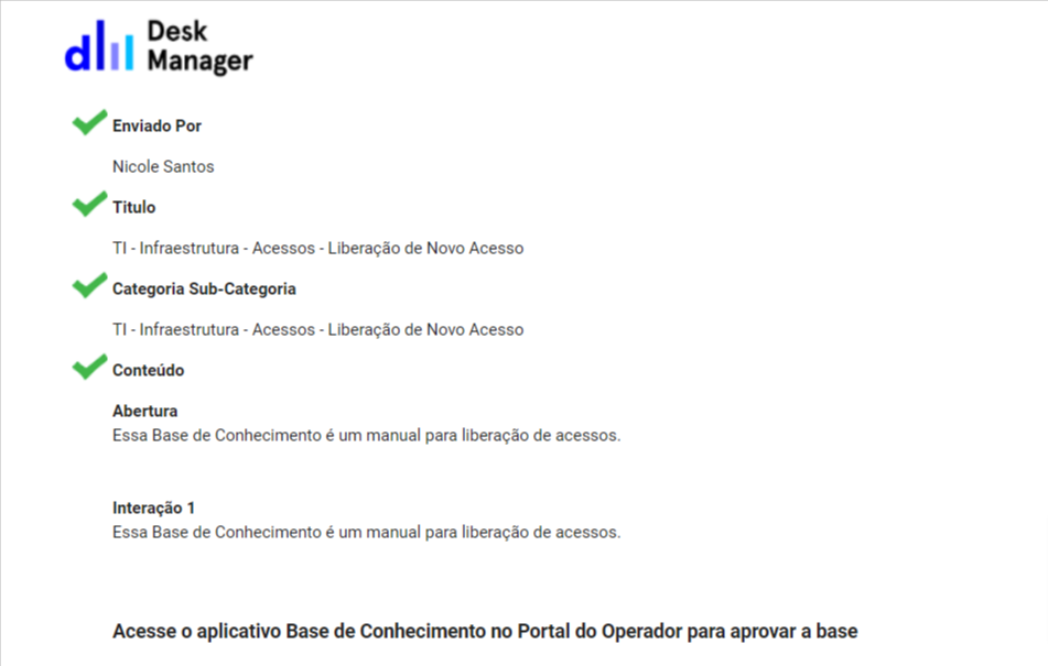 Base de Conhecimento aguardando aprova o Requisi o por e mail