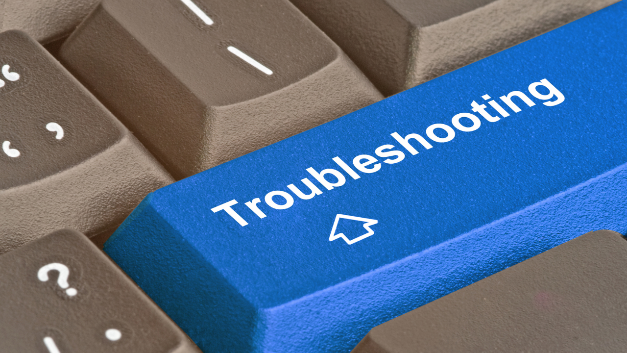 Teclado de computador troubleshooting